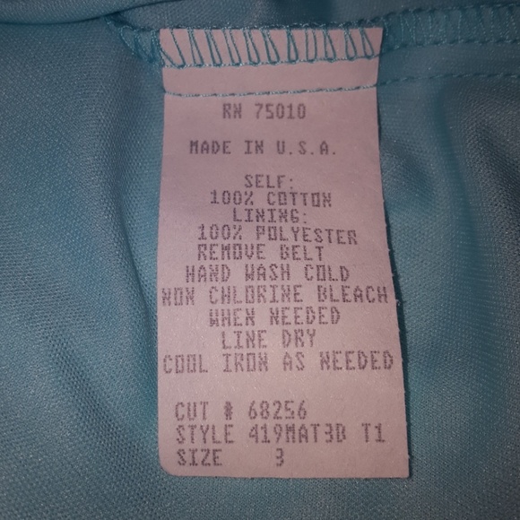 Jodi Kristopher Turquoise Crochet-top Dress - Picture 8 of 8